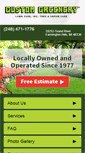 Mobile Screenshot of customgreenery.com